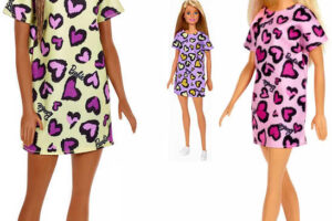 MATTEL BRB Barbie Modepuppe Sommerkleid mit Herzen verschiedene Typen MATTEL BRB Barbie Modepuppe Sommerkleid mit Herzen verschiedene Typen