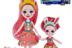 MATTEL Enchantimals Spielset Puppe + Schwester mit 2 Tieren 5 Arten MATTEL Enchantimals Spielset Puppe + Schwester mit 2 Tieren 5 Arten