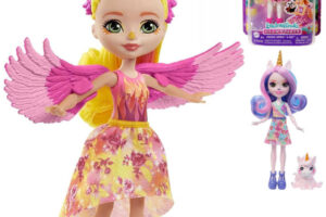 MATTEL Enchantimals Set Puppe 15cm + Haustier 7 Arten MATTEL Enchantimals Set Puppe 15cm + Haustier 7 Arten