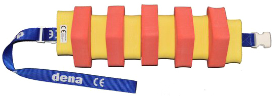 MATUŠKA-DENA Schwimmgürtel 100cm rot-gelb MATUŠKA-DENA Schwimmgürtel 100cm rot-gelb
