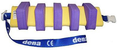 MATUŠKA-DENA Schwimmgürtel 100cm lila-gelb MATUŠKA-DENA Schwimmgürtel 100cm lila-gelb