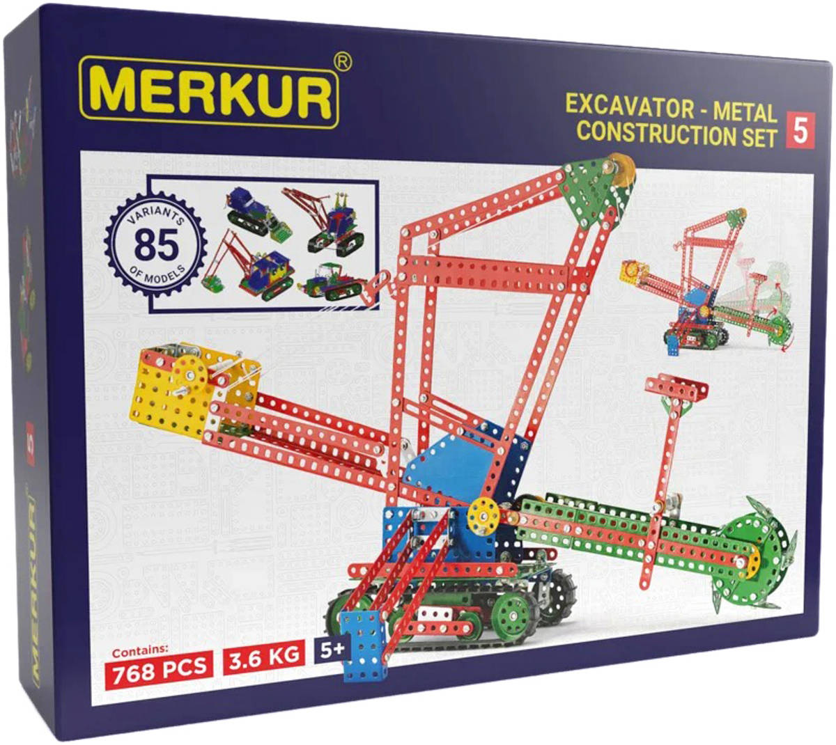 merkur-5-big-set-768-dilku MERKUR 5 Großer Satz 768 Teile MERKUR 5 Großer Satz 768 Teile