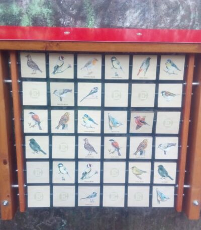 Affen Lerntafel Pexeso - Vögel an der Wand Affen Lerntafel Pexeso - Vögel an der Wand