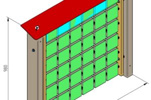 Affen Lerntafel pexeso ZAKÁZKA an der Wand Affen Lerntafel pexeso ZAKÁZKA an der Wand