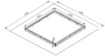 Affen Sandkasten SMALL 4x4m Affen Sandkasten SMALL 4x4m – Bild 2