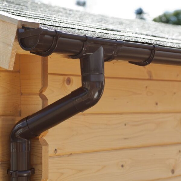 Dachrinne für Giebeldach 8000 mm Dachrinne für Giebeldach 8000 mm