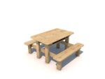 Herold Picknicktisch mit Kunststoffbox . – Bild 3