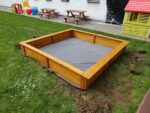 Sandkasten Groß 2x2m AKÁT Sandkasten Groß 2x2m AKÁT – Bild 2