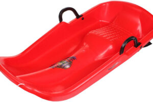 PLASTKON Kinderbob TWISTER ohne Sitz mit 2 Bremsen Rot Kunststoff PLASTKON Kinderbob TWISTER ohne Sitz mit 2 Bremsen Rot Kunststoff