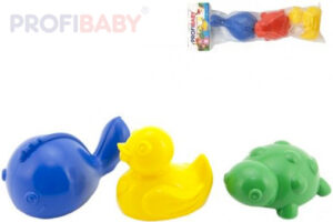 PROFIBABY Baby-Badetier-Set 3tlg. Ente-Fisch-Schildkröte für Baby PROFIBABY Baby-Badetier-Set 3tlg. Ente-Fisch-Schildkröte für Baby