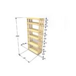 5 x 40 x 200cm)