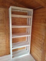 Holzregal Herold (83,5 x 40 x 200cm) – Bild 4