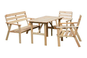 NORDIC Garten-Set aus Holz .