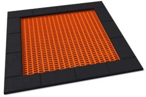 Bodentrampolin PAKO - Quadrat 2 m Sprungfläche 1
