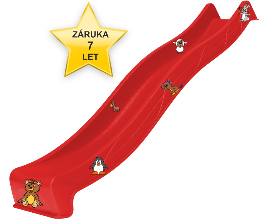 skluzavka-monkey-s-home-eko-line-s-pripojkou-na-vodu-cervena-2-90-m-7-let-zaruka-darek Monkey's Home Eko-Line mit Wasseranschluss rot 2