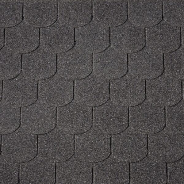 Dachschindel BOBROVKA 27m2 schwarz Dachschindel BOBROVKA 27m2 schwarz
