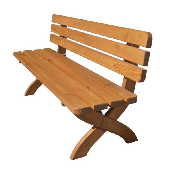 STRONG MASIV Gartenbank aus Holz - 160cm .