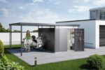 Biohort Seitendach für HighLine H2, grau quarzmetallic . – Bild 3