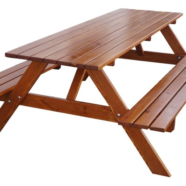 PIKNIK Gartengarnitur aus Holz - 160 cm - lackiert .