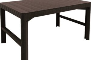 Tisch LYON Rattan - braun .