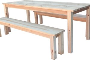 Holzgarnitur CLASSIC - NATURAL .