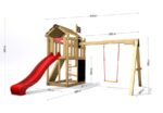 Spielplatz Monkey's Home Kleiner Pirat MAD mit grüner Rutsche . – Bild 5