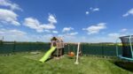 Spielplatz Monkey's Home Kleiner Pirat MAD mit grüner Rutsche . – Bild 9