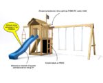 Spielplatz Monkey's Home Kleiner Pirat JIM mit gelber Rutsche ... – Bild 2