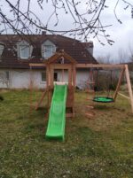 Spielplatz Monkey's Home Kleiner Pirat JIM mit gelber Rutsche ... – Bild 10