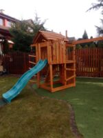 Spielplatz Monkey's Home Kleiner Pirat JOE mit grüner Rutsche . – Bild 12