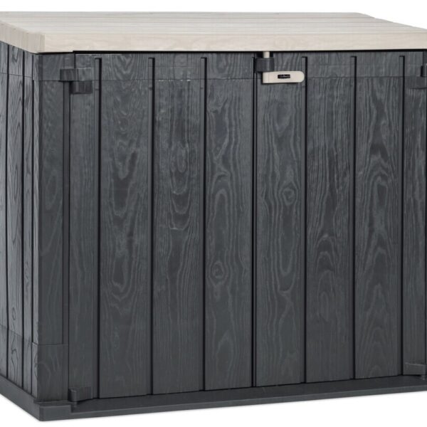 STORA WAY Kunststoff-Gartenschrank - graphit .