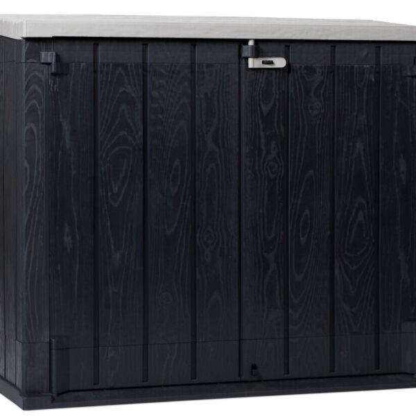 STORA WAY PLUS XL Gartenschrank aus Kunststoff - graphit .