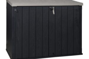 STORA WAY PLUS 2XL Kunststoff-Gartenschrank - graphit .