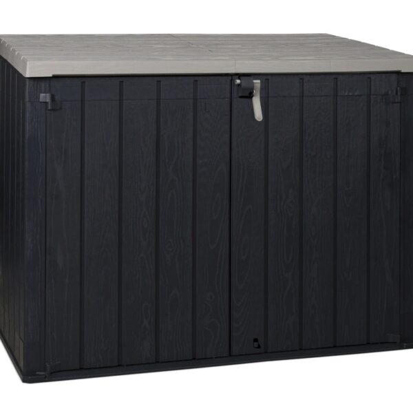 STORA WAY PLUS 2XL Kunststoff-Gartenschrank - graphit .