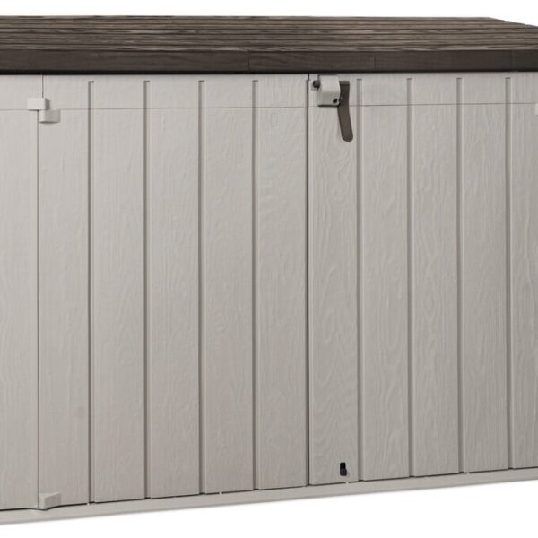 STORA WAY PLUS 3XL Kunststoff-Gartenschrank - beige .