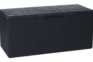 PORTOFINO Garten-Kunststoffbox 340 L - graphit .