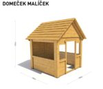 KINDERHAUS Monkey's Home LITTLE 2020 B 135x135x172 cm . – Bild 2