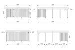 Carport Karl 40,6 m2 mit Stauraum . – Bild 3