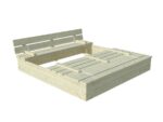 Imprest Sandkasten mit Sandy 16 Abdeckung . – Bild 3