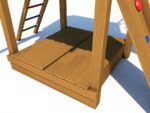HOLZDECKEL für Sandkasten für Spielplatz Variant .