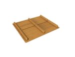HOLZDECKEL für Sandkasten für Spielplatz Variant . – Bild 3