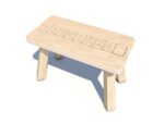 Kinderstuhl aus Holz HEROLD mit Namen . – Bild 5
