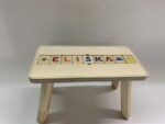 Kinderstuhl aus Holz HEROLD mit Namen . – Bild 4