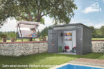 Biohort Gartenhaus AVANTGARDE A6, dunkelgrau metallic . – Bild 7