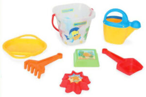 WADER Sand Set Sommer Meer Welt IML Baby Set 9tlg. WADER Sand Set Sommer Meer Welt IML Baby Set 9tlg.