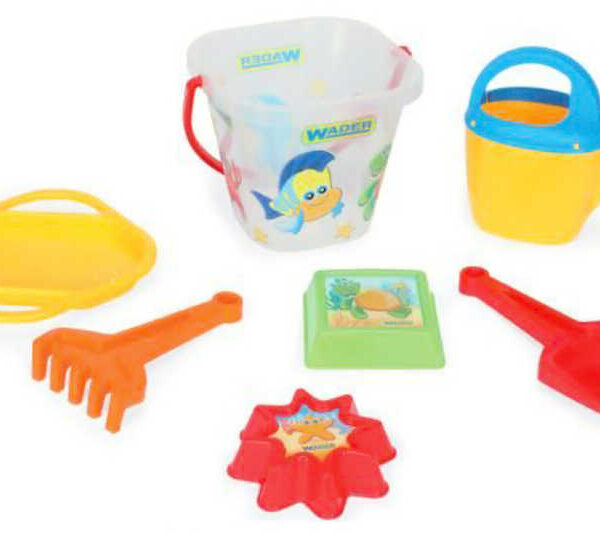 WADER Sand Set Sommer Meer Welt IML Baby Set 9tlg. WADER Sand Set Sommer Meer Welt IML Baby Set 9tlg.