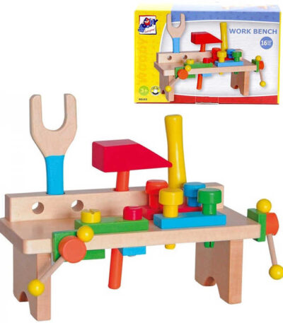 WOODY WOODY WOODY Ponk Arbeitstisch Hämmerungsset mit Werkzeug WOODY WOODY Ponk Arbeitstisch Hämmerungsset mit Werkzeug