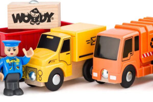 WOODY WOODY Utility cars set 4 cars with 2 figures WOODY WOODY Utility cars set 4 cars with 2 figures WOODY WOODY Utility cars set 4 cars with 2 figures