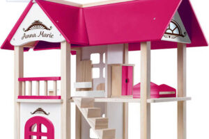 WOODY WOODY Villa Anna-Marie Spielset Haus mit Möbeln und 2 Puppen WOODY WOODY Villa Anna-Marie Spielset Haus mit Möbeln und 2 Puppen