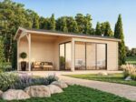 Gartenhaus Amanda 11,2+ 7,8 m2 mit Schiebetüren mit Doppelglas Gartenhaus Amanda 11,2+ 7,8 m2 mit Schiebetüren mit Doppelglas – Bild 7